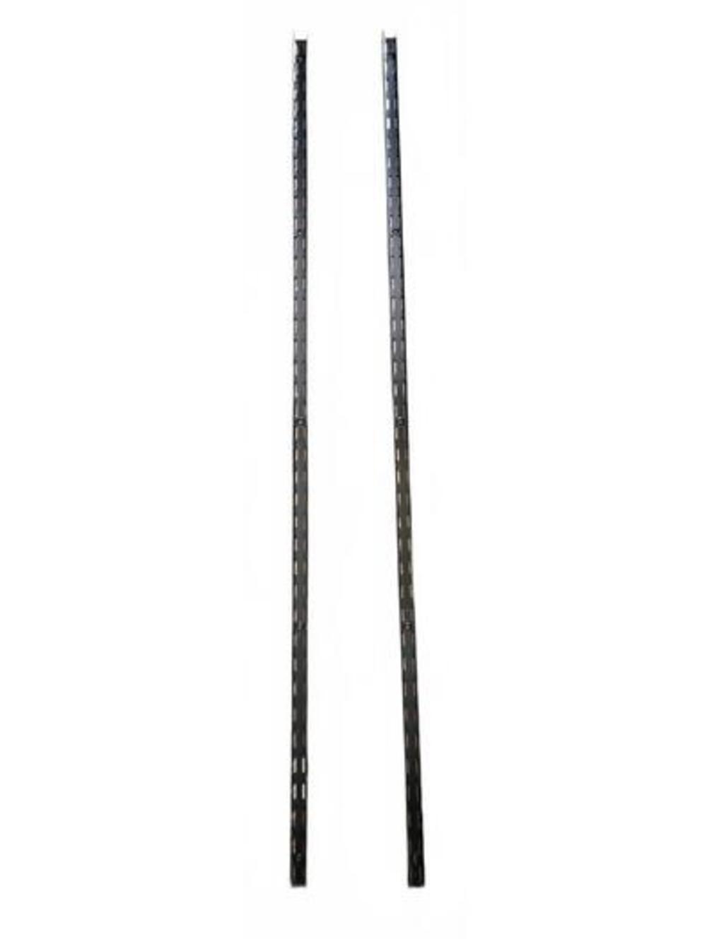 Rubbermaid 47.5" Twin Track Upright Closet Track Set